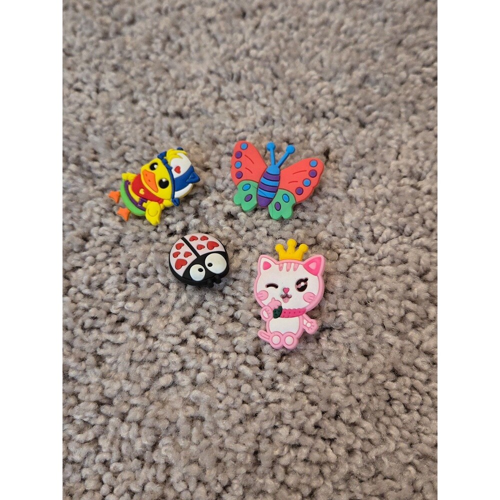 Shoe bag Charms lot of 4 NEW